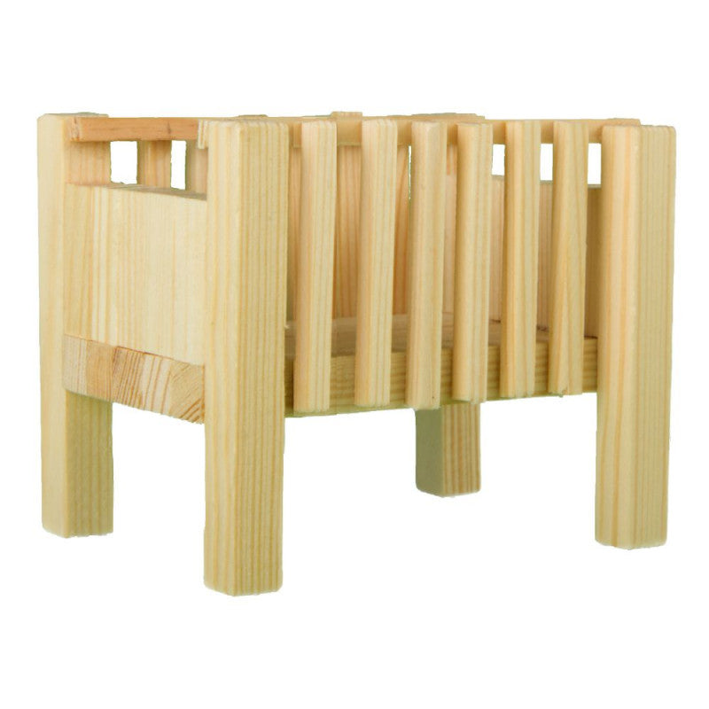 Set de construit Obiecte de mobilier, 128 piese din lemn, Walachia